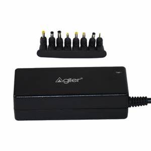 CARGADOR FUENTE AGILER PARA LAPTOP UNIVERSAL 40W 8 PUNTAS