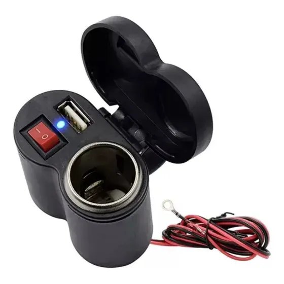 CARGADOR CELULAR PARA MOTOR 60W FAST CHARGING 
