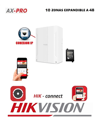 Hik AX PRO Panel Alarma Hibrido 8 Zonas/ Exp. hasta 40 zonas Alambradas o Inalámbricas