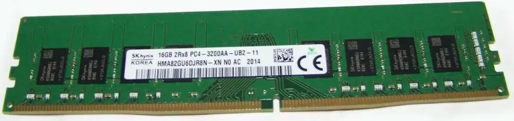 MEMORIA 16GB SK HYNLX KOREA, P/DESKTOP, DDR4, 3200 MHZ,