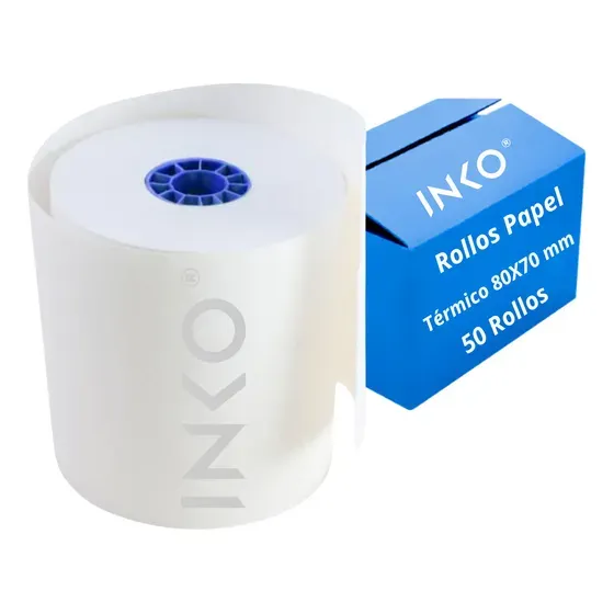 rollo de papel termico de impresora 