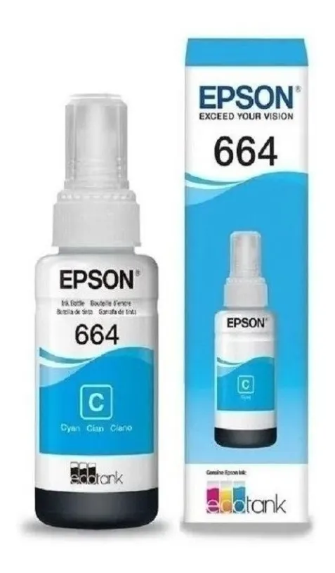 TINTA GENERICA EPSON EL-664 CYAN