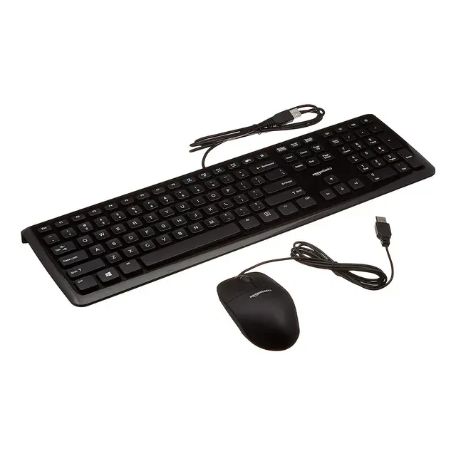 TECLADO Y MOUSE MIXIE USB NEGRO