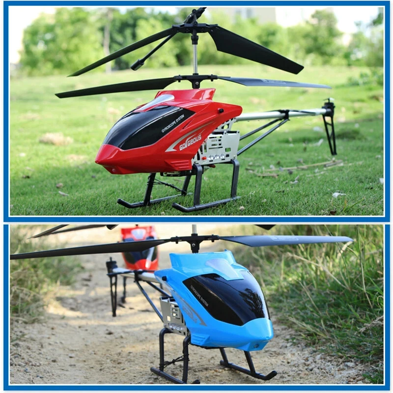 Helicóptero Rc con Control Remoto Juguete Grande