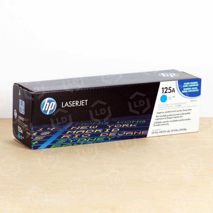Tóner HP 125A CB541A cyan 1,400 páginas