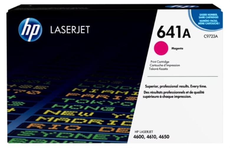 Tóner HP 641A C9723A magenta 8,000 páginas
