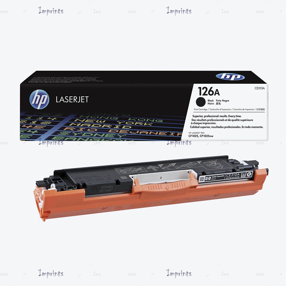 Tóner HP 126A CE310A negro 1,200 páginas