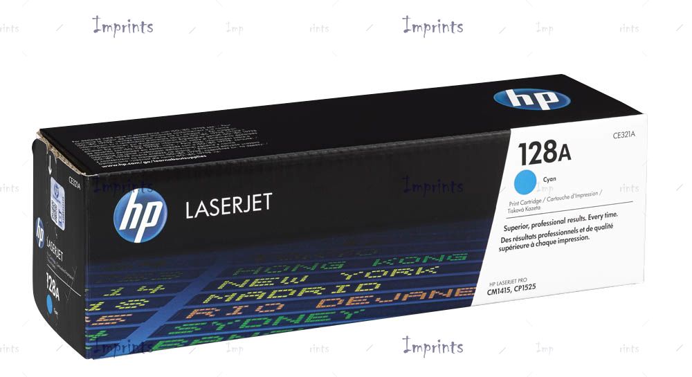 Tóner HP 128A CE321A cyan 1,300 páginas