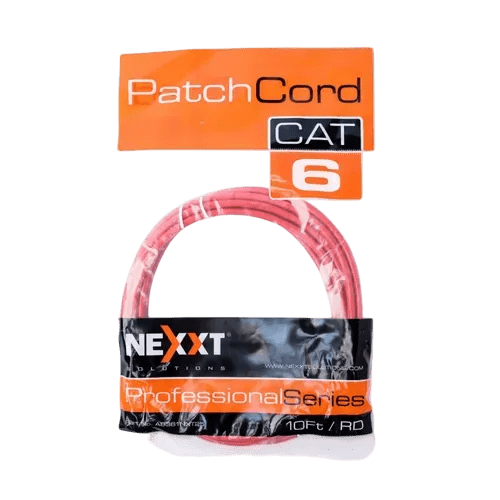 Patch cable Nexxt CAT6 7FT rojo