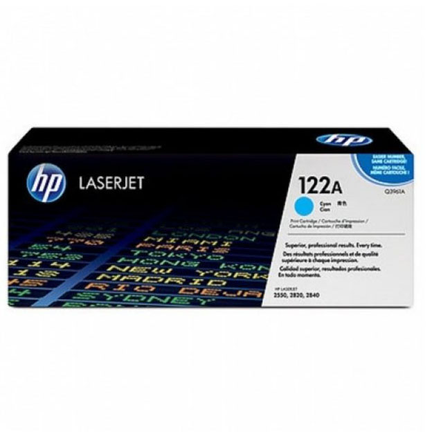 Tóner HP 122A Q3961A cyan 4,000 páginas