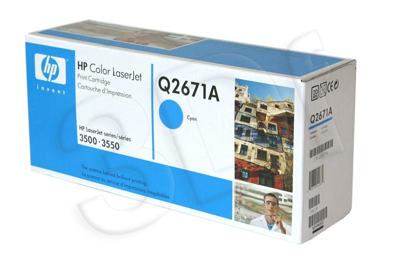 Tóner HP 309A Q2671A cyan 4,000 páginas