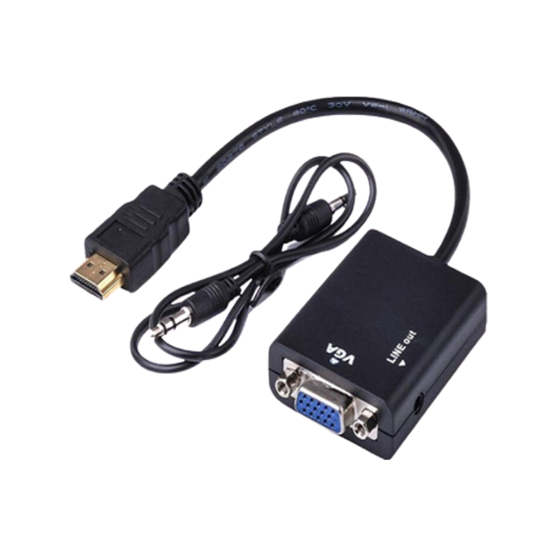 Adaptador HDMI a vga+aux Agiler