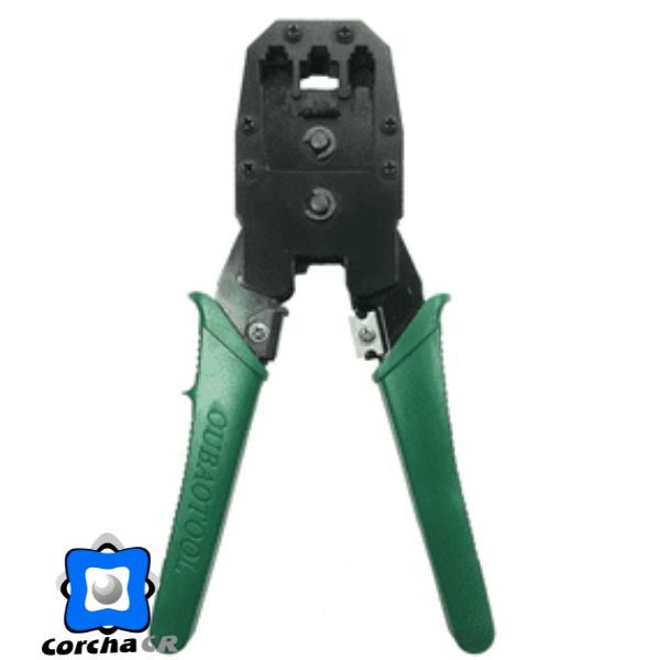 Crimping tool Agiler RJ45, RJ12, RJ11 con cortador de cable (agi-1937)