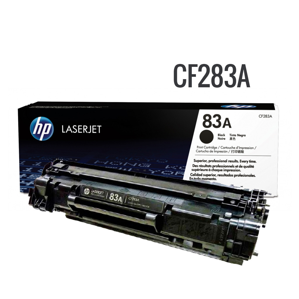 Tóner HP 83A CF283A negro 1,500 páginas