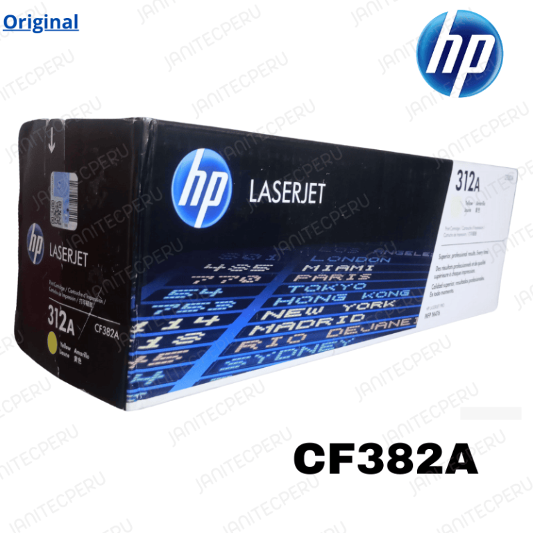 Tóner HP 312A CF382A amarillo 2,700 páginas