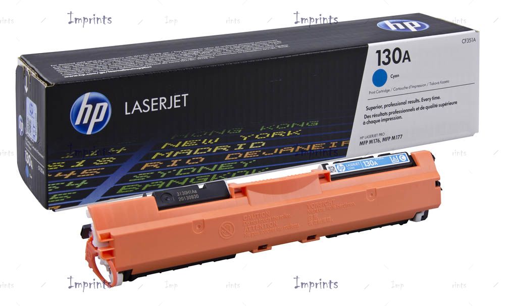 Tóner HP 130A CF351A cyan 1,000 páginas
