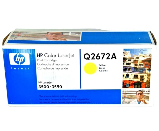 Tóner HP 309A Q2672A amarillo 4,000 páginas