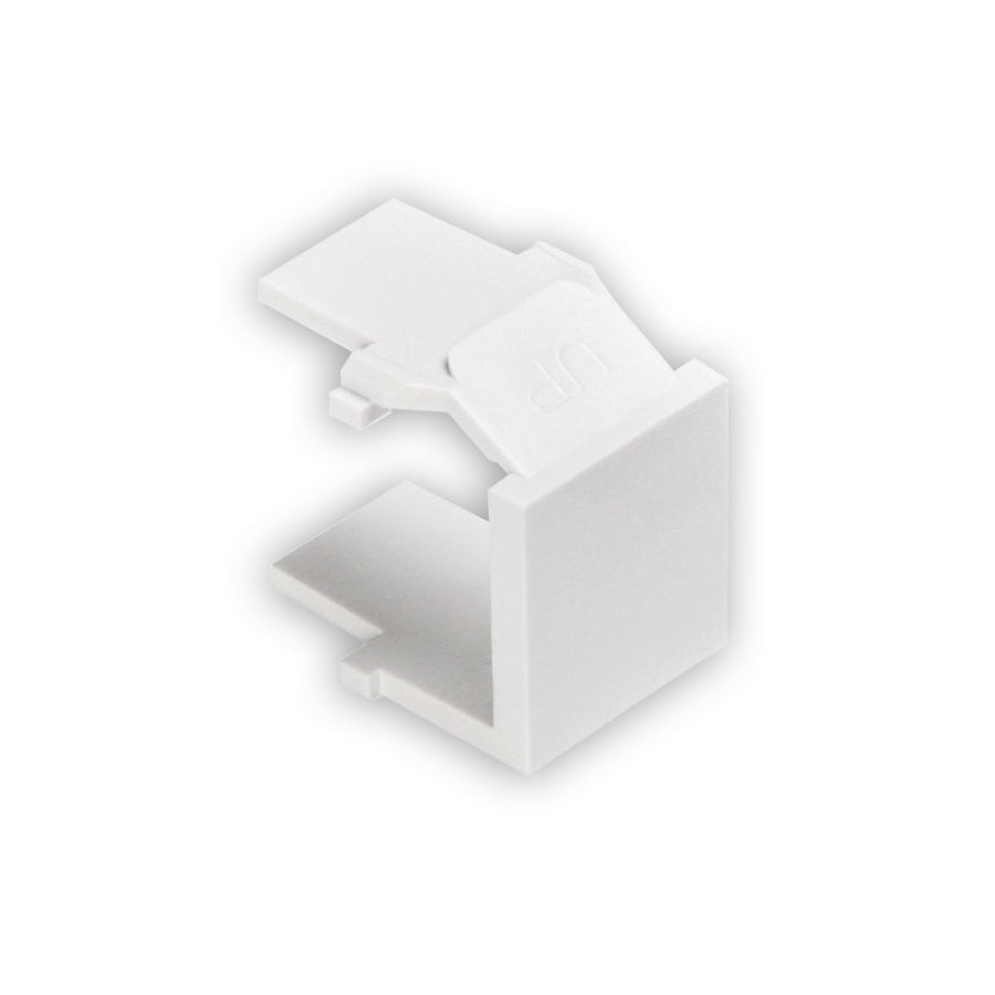 Blank insert for face plate leviton