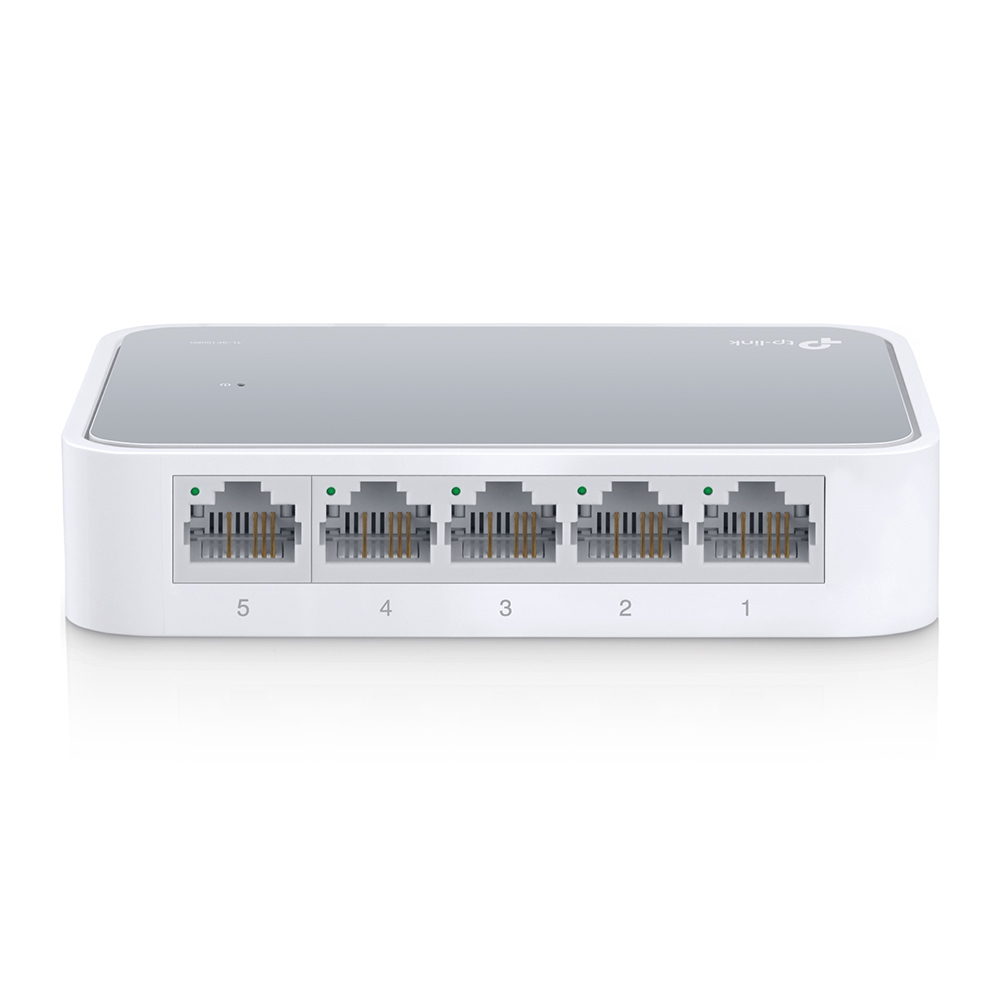 Switch 5 puertos TP-Link TL-SF1005D, no administrable/desktop, 5 puertos 10/100MBPS