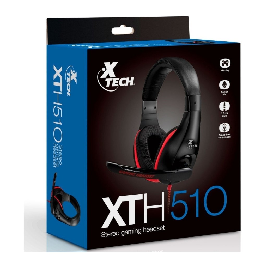 Audífono con microfono Xtech, gaming 3.5MM (MM221XTK17)