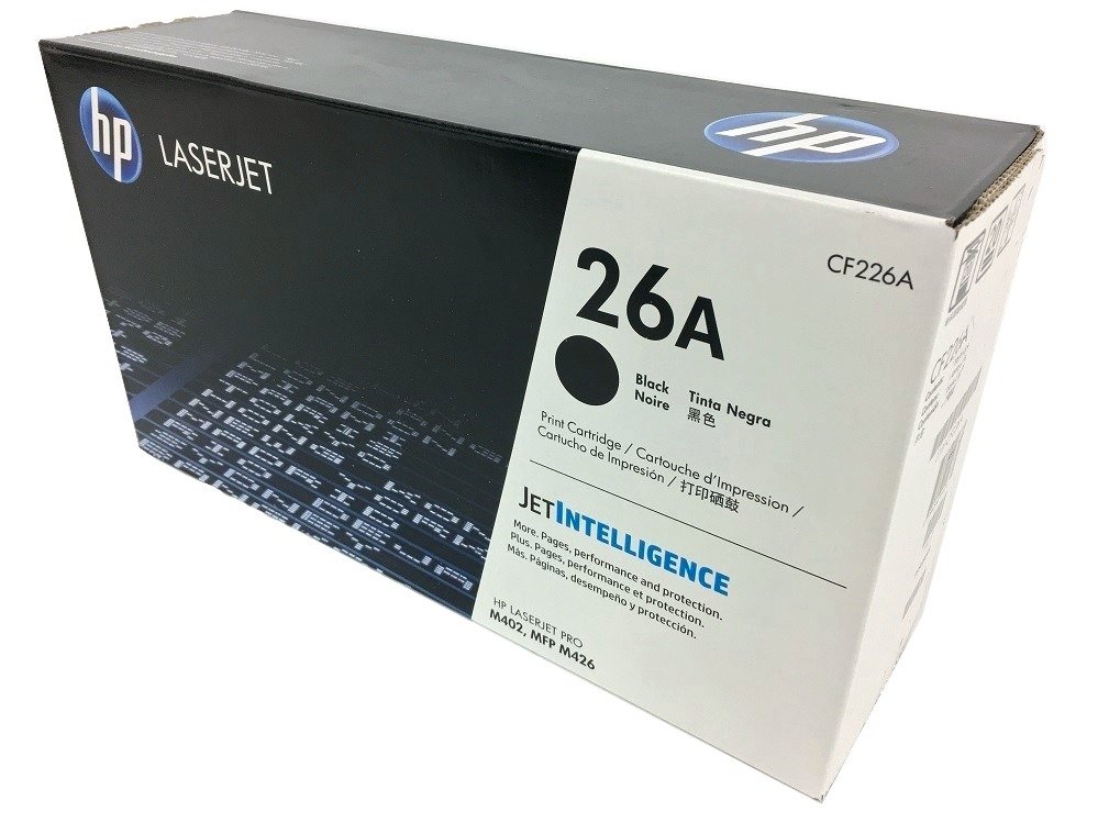 Tóner HP 26A CF226A negro 3,100 páginas