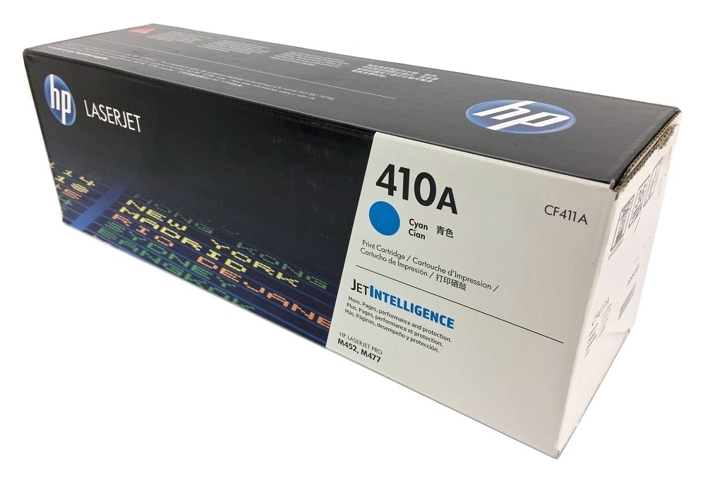 Tóner HP 410A CF411A cyan 2,300 páginas