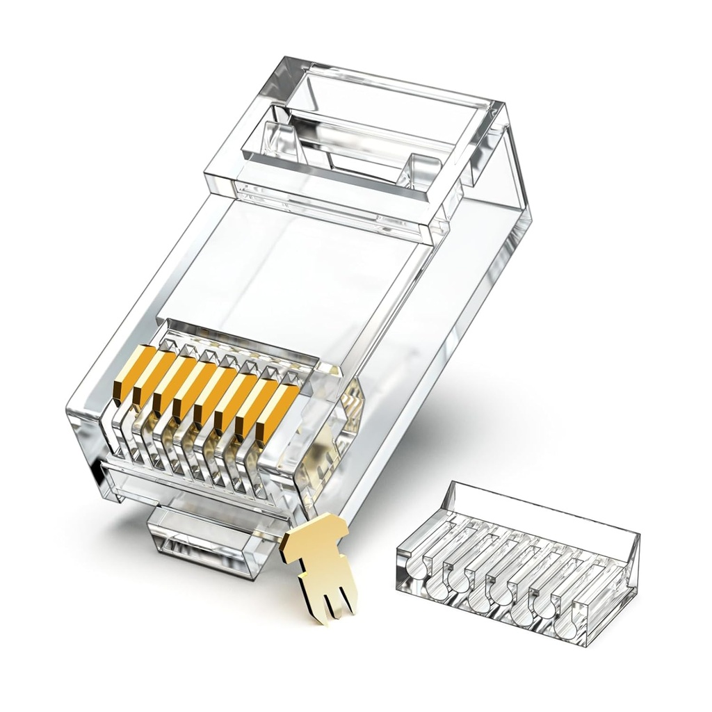Conector RJ45 para red CAT6 (por unidad) (agi-1418)