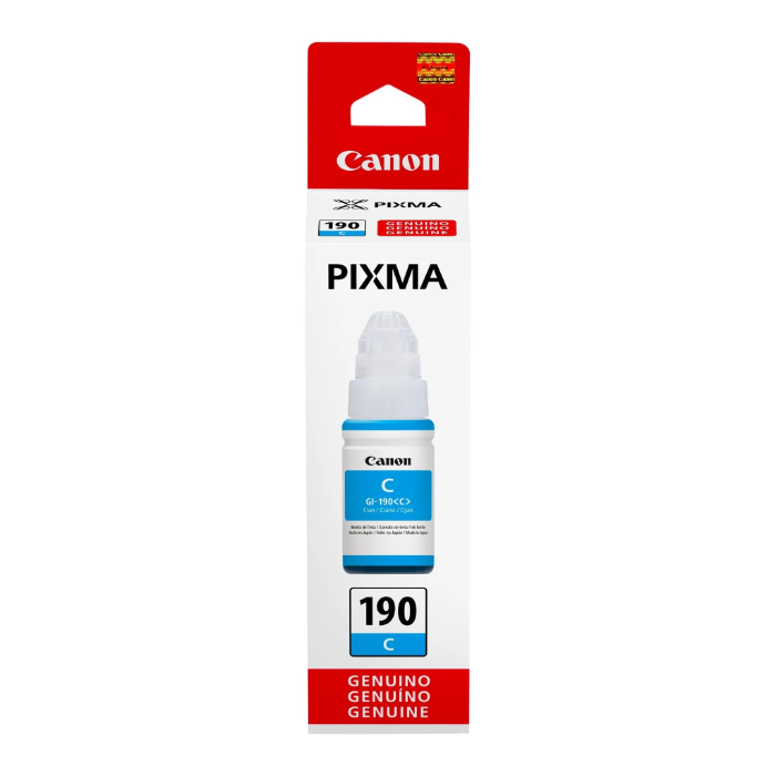 Botella de tinta Canon gi-190 negro 135ML, compatible con pixma G3100, G2100, G1100, G1110