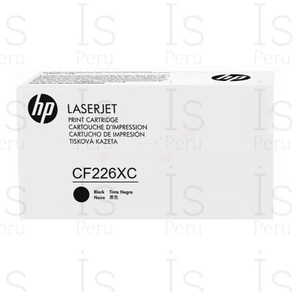 Tóner HP 26XC CF226XC (contract) negro 9,000 páginas
