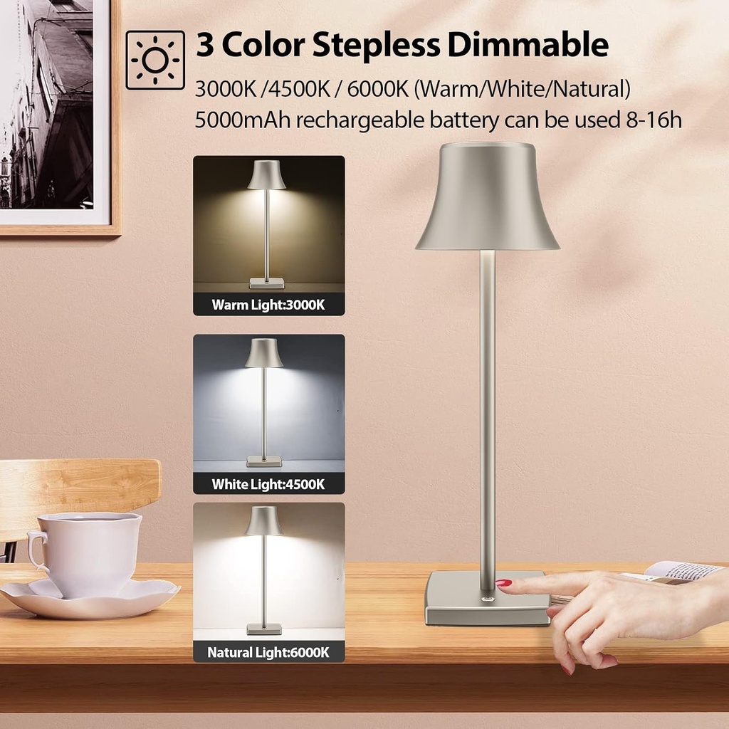 Lampara de 3 LED USB