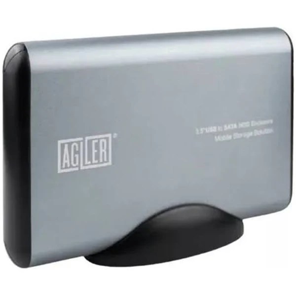 Mouse Agiler wireless, nano receptor, ultra compacto, gris (agi-2095GR) baterías no