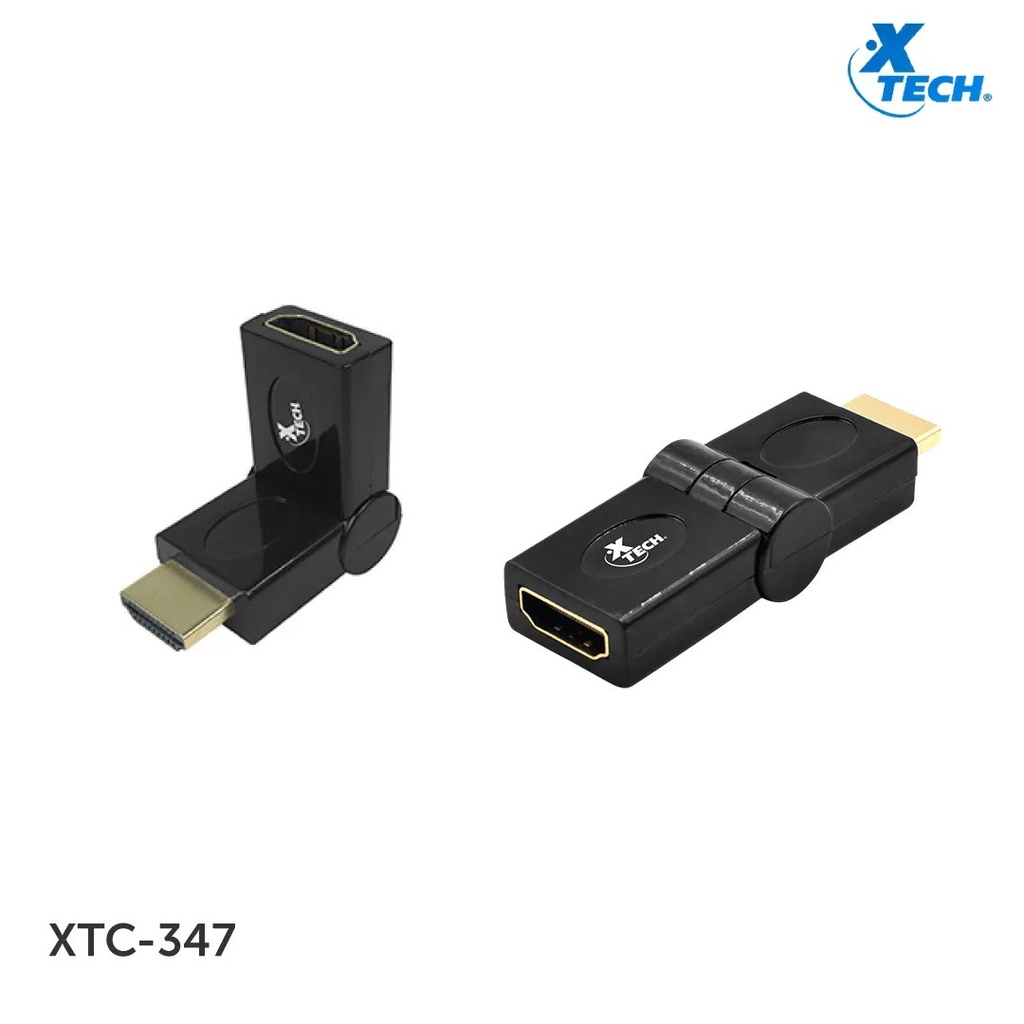 Adaptador de HDMI macho a HDMI hembra ajustable 1080P