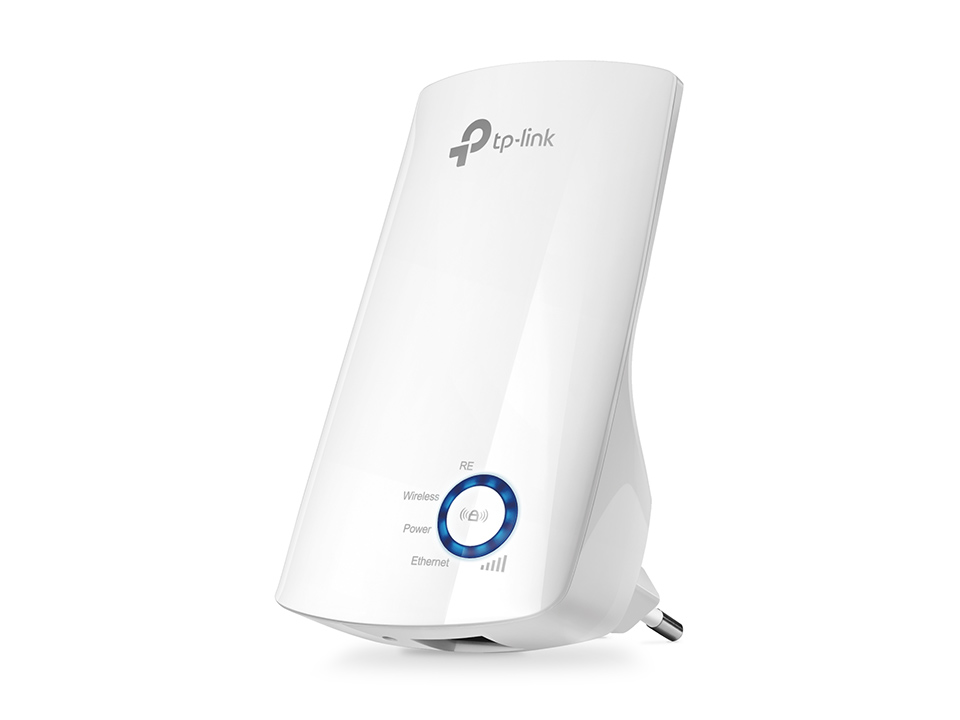Repetidor TP-Link TL-WA850RE, 2.4GHZ/300MBPS, 1 puerto lan, 802.11B/g/N, WPS, indoor