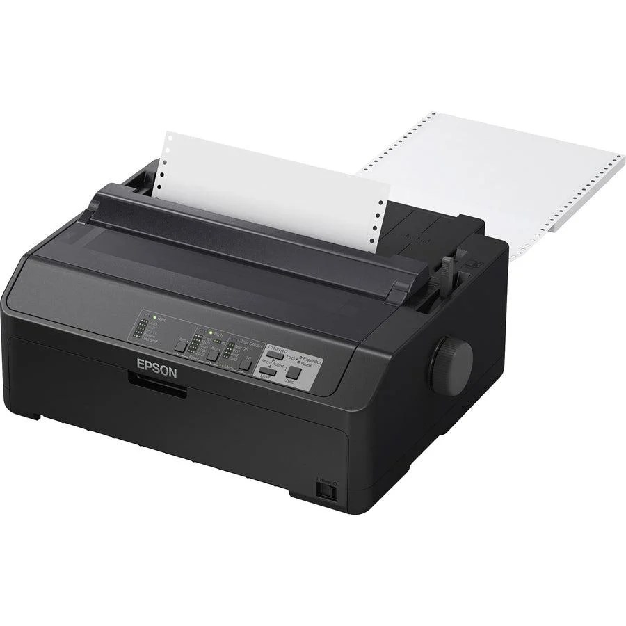 Impresora matricial Epson FX-890II, imprime 10.1" ribbon cartridge S015329 FX-890 black