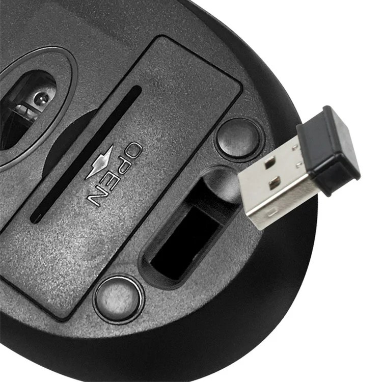 Mouse wireless Klip Xtreme (vector) óptico 5 botones, 1600 dpi, 2.4 GHZ, rojo (KMW-330RD)
