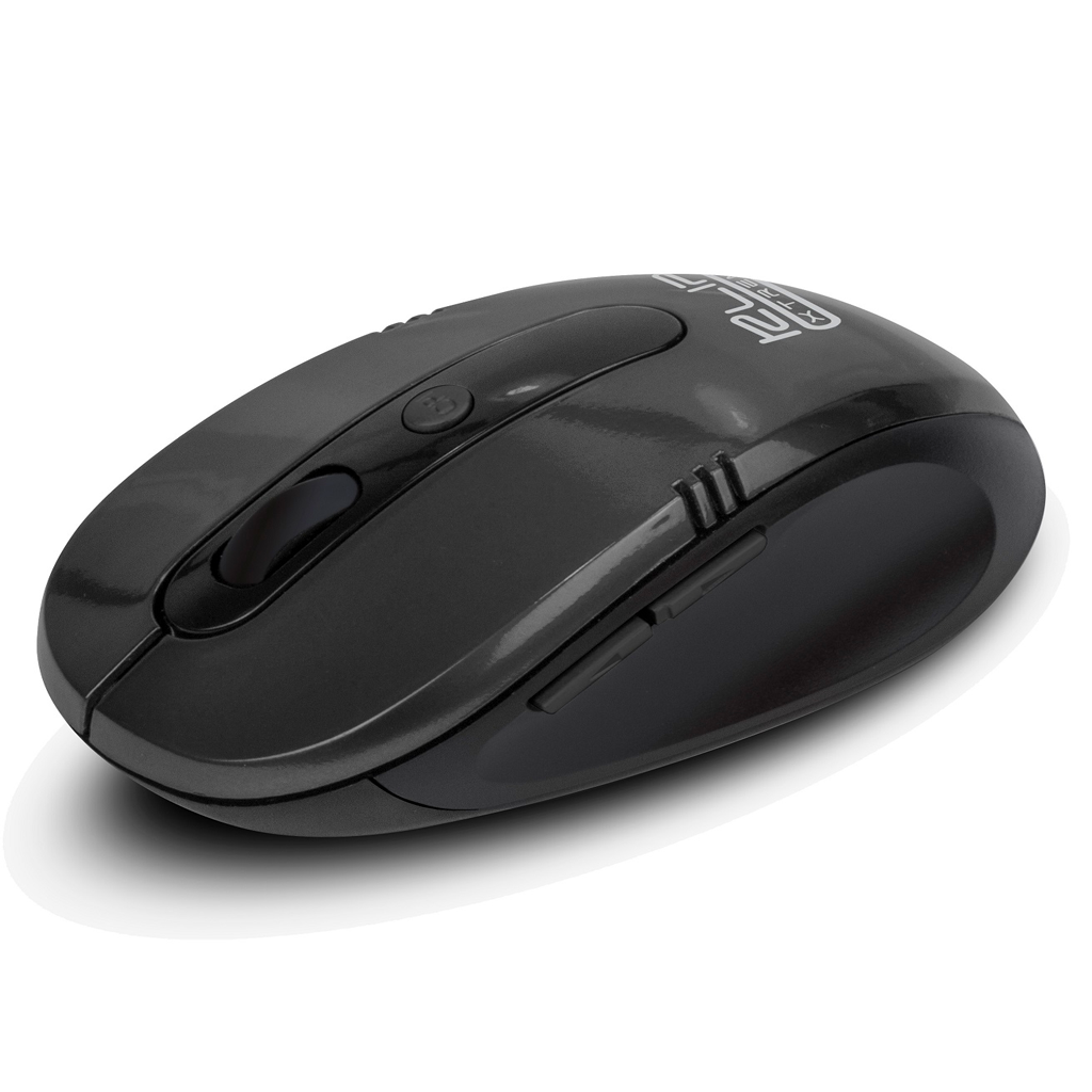Mouse wireless Klip Xtreme (vector) óptico 5 botones, 1600 dpi, 2.4 GHZ, negro (KMW-330BK)