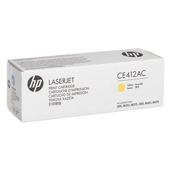 Tóner HP 305AC CE412AC (contract) amarillo 2,600 páginas