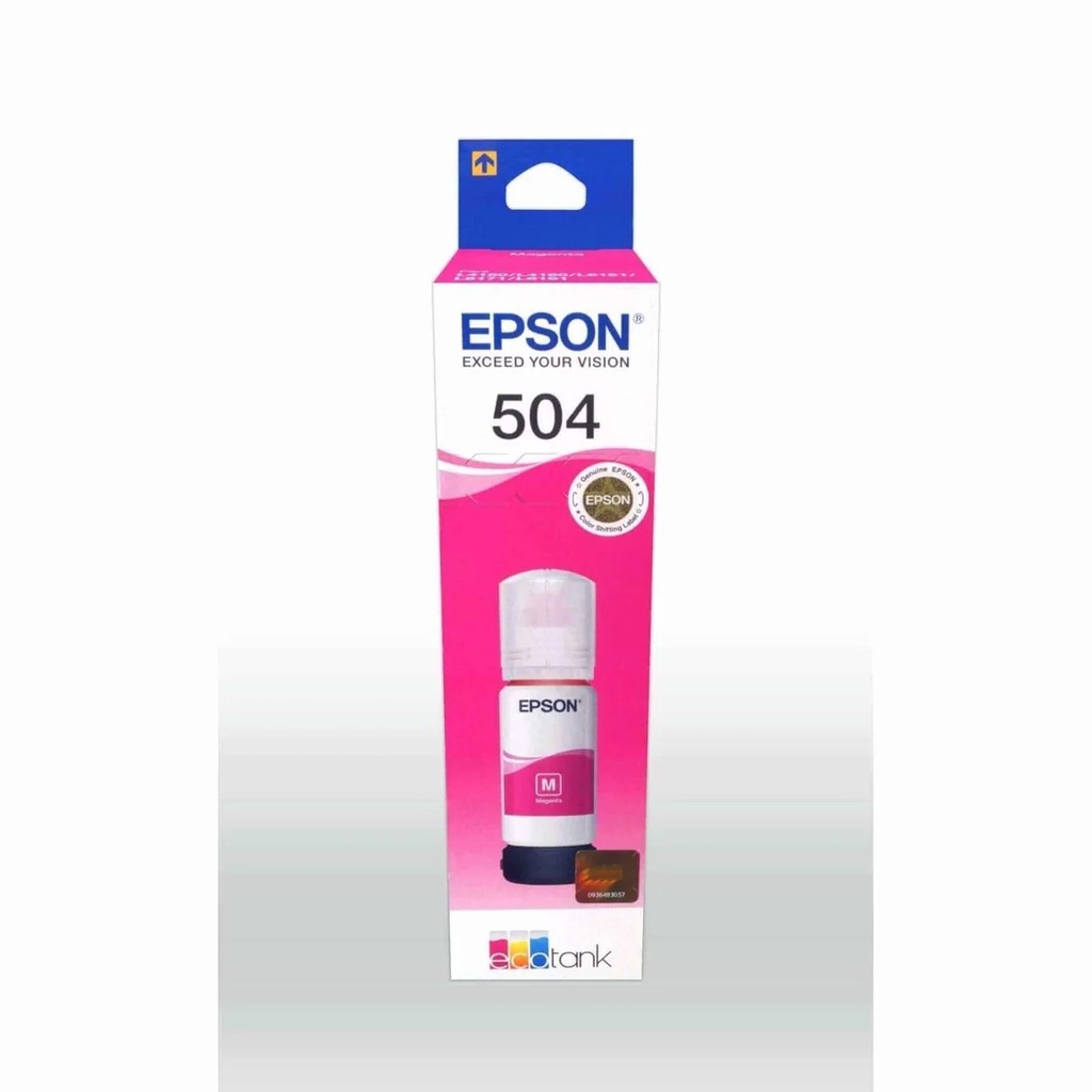 Botella de tinta Epson T504320-al magenta para impresora L4150, L4160, L6161, L6171, L6191