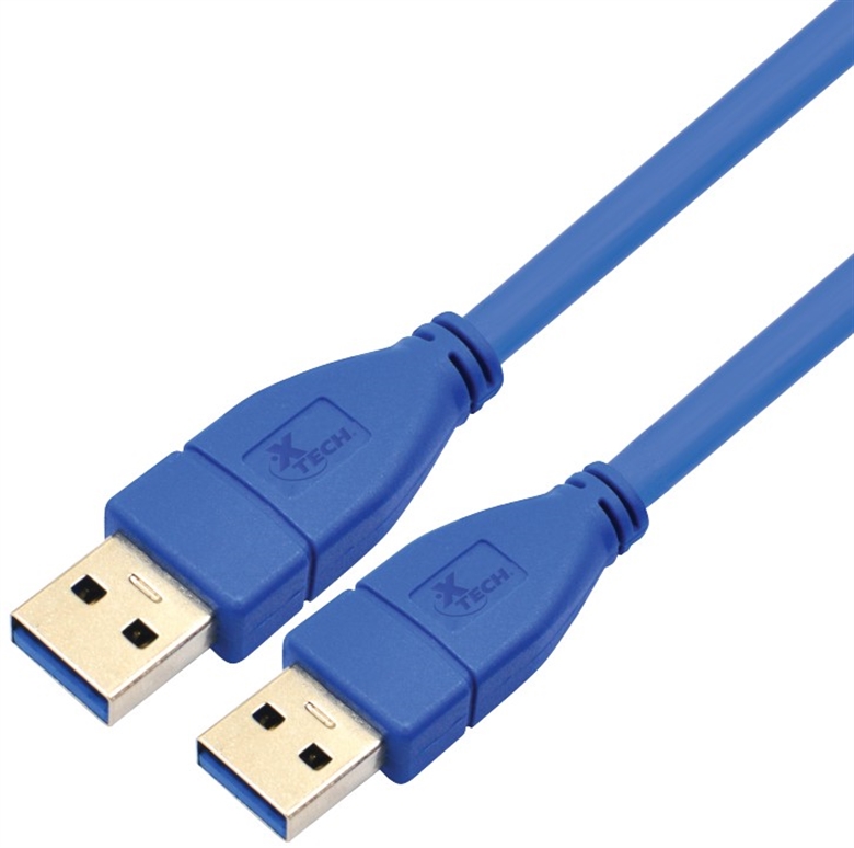 Cable Xtech USB 3.0 a USB 3.0, macho/macho, 6 pies (XTC-352)