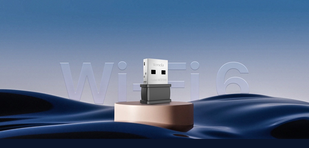 Adaptador de red USB WIFI tenda 1T1R 11N W311MI, 2.4GHZ/150MBPS, 802.11B/g/n