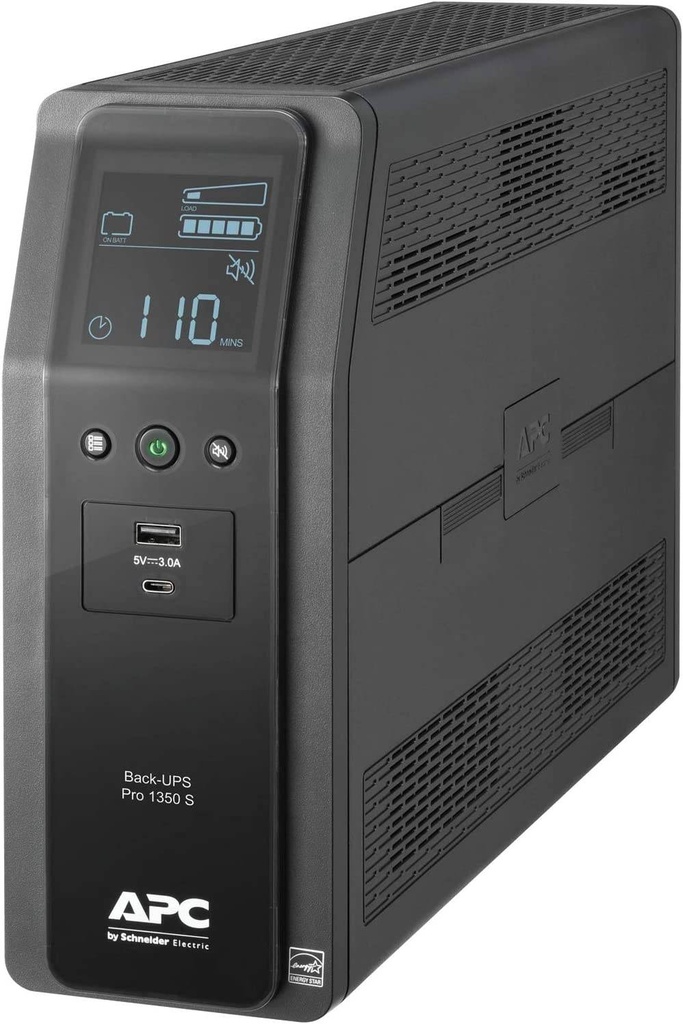 UPS APC BR1350M2-LM back-UPS pro, 1.1350KVA (1350VA), 810 watts , input 120V / output 120V