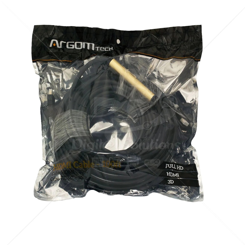 Cable HDMI Argom, 100 pies, negro (arg-CB-1881)