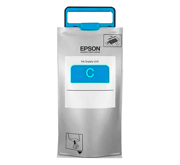 Bolsa de tinta Epson T941 cyan, compatible con Epson C5210/ C5790 & WF C13T94122A