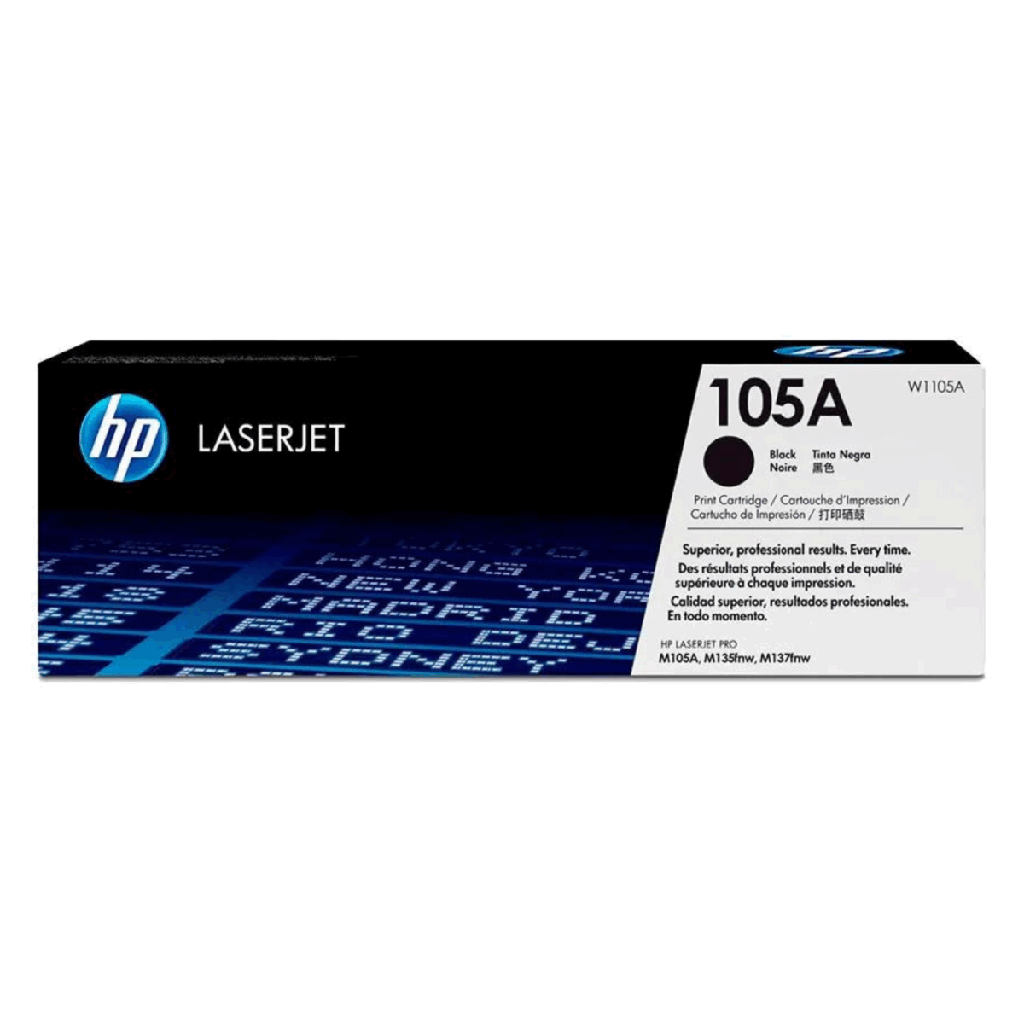 Tóner HP 105A W1105A negro 1,000 páginas