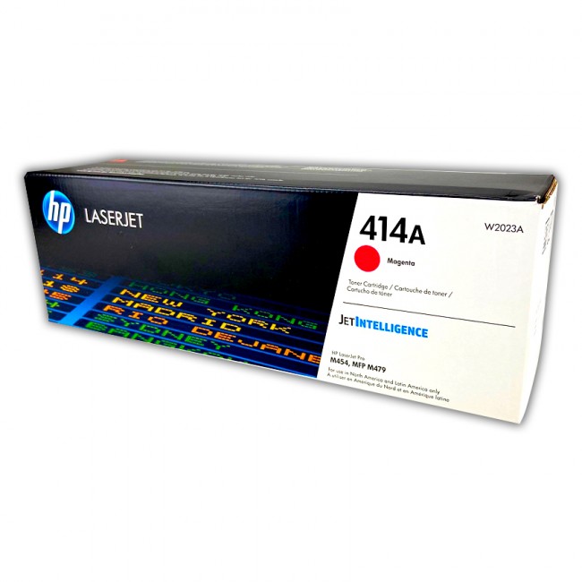 Tóner HP 414A W2023A magenta 2,100 páginas para laserjet