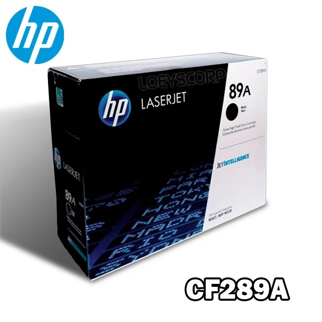 Tóner HP 89A CF289A negro 5,000 páginas