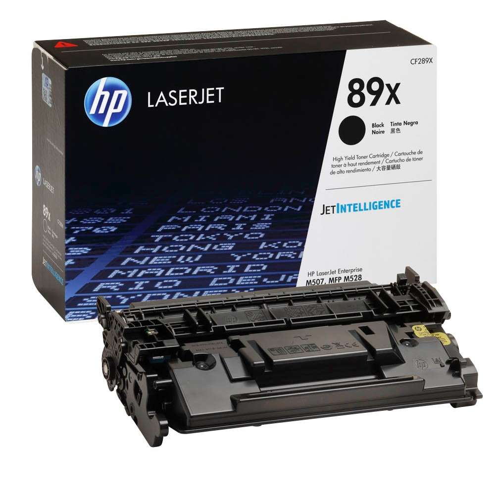 Tóner HP 89X CF289X negro alto rendimiento