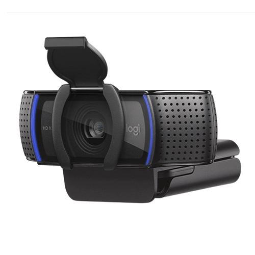 Cámara web Logitech HD pro C920S, hasta 15 MP, 1080P/ 30FPS/ 70 grados, vídeo calling and