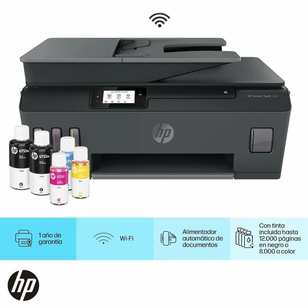 Impresora HP smart tank 530
