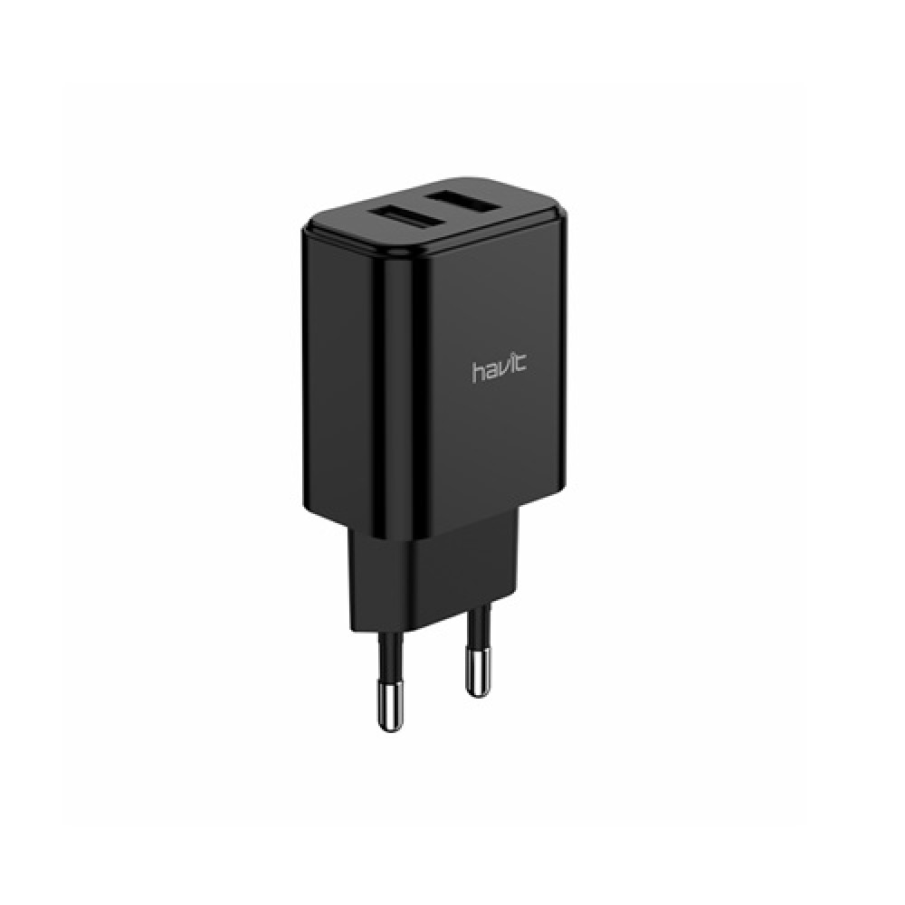 Cargador de pared dual USB (2.1AMP), havit para smartphones & tablets